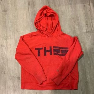 Red hoodie